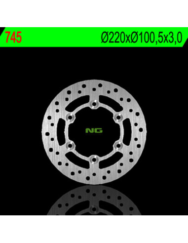 NG BRAKES Fix Brake Disc - 745