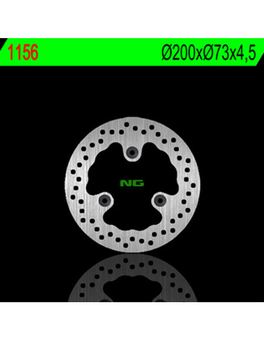 NG BRAKES Fix Brake Disc - 1156