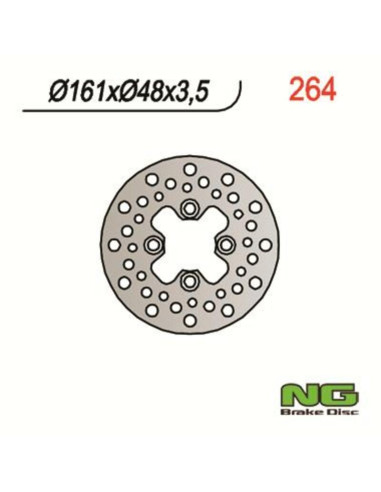 NG BRAKES Fix Brake Disc - 264