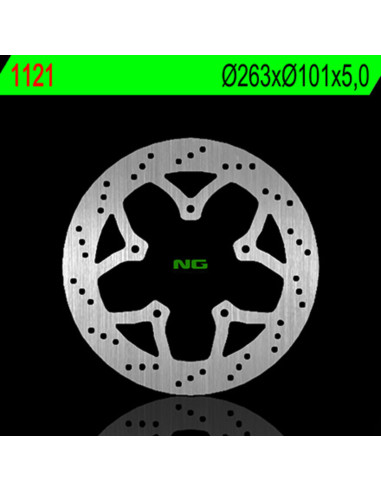 NG BRAKES Fix Brake Disc - 1121