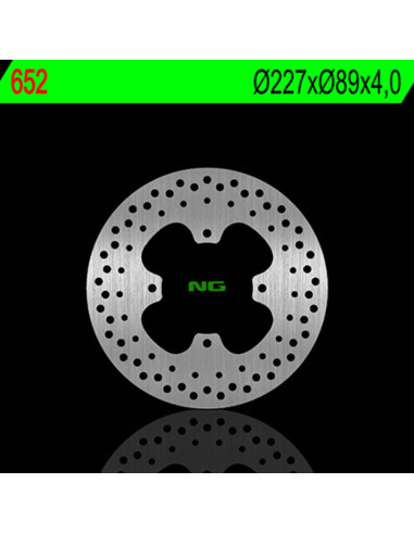 NG BRAKES Fix Brake Disc - 652