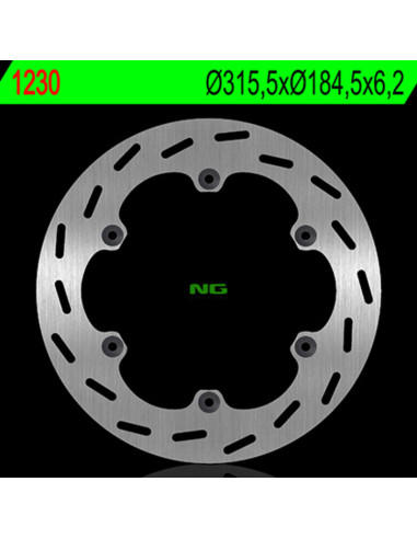 Disque de frein NG BRAKES fixe - 1230