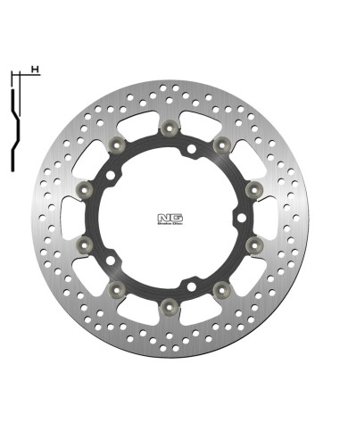 Disque de frein NG BRAKES Flottant - 1708G