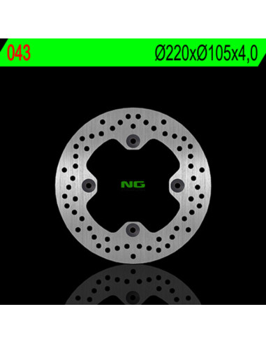 NG BRAKES Fix Brake Disc - 043
