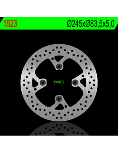 NG BRAKES Fix Brake Disc - 1523