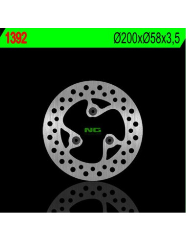 NG BRAKES Fix Brake Disc - 1392