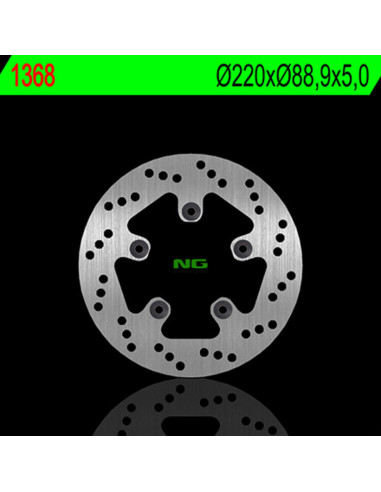 NG BRAKES Fix Brake Disc - 1368