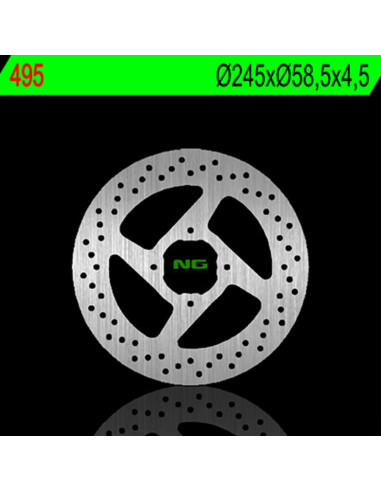 NG BRAKES Fix Brake Disc - 495