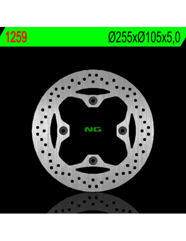 Disque de frein NG BRAKES fixe - 1259