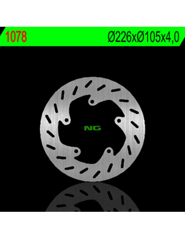 NG BRAKES Fix Brake Disc - 1078