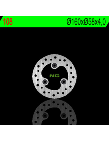 NG BRAKES Fix Brake Disc - 108