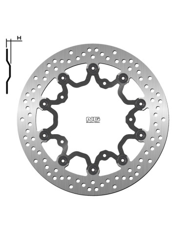 Disque de frein NG BRAKES Flottant - 1205