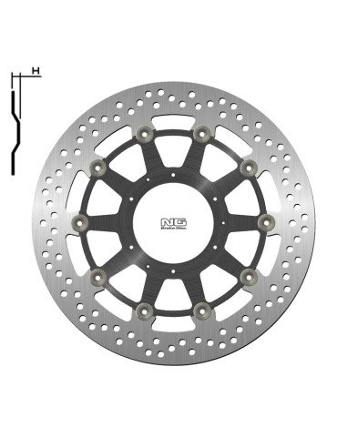 NG BRAKES Floating brake disc - 1446G