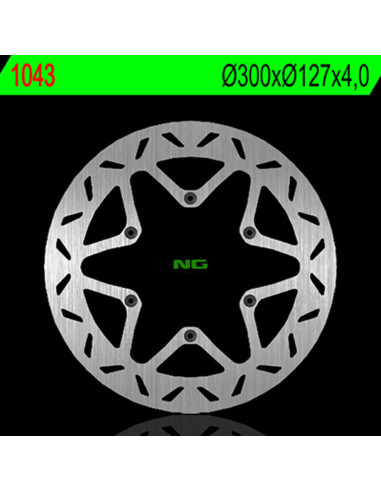 NG BRAKES Fix Brake Disc - 1043