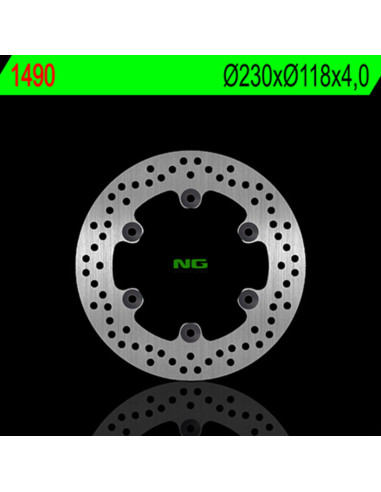 NG BRAKES Fix Brake Disc - 1490