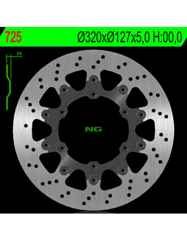 NG BRAKES FloatiNG BRAKES - 725