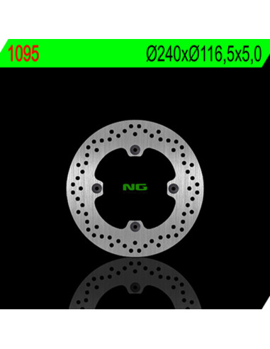 NG BRAKES Fix Brake Disc - 1095