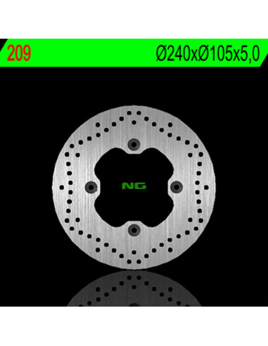 NG BRAKES Fix Brake Disc - 209