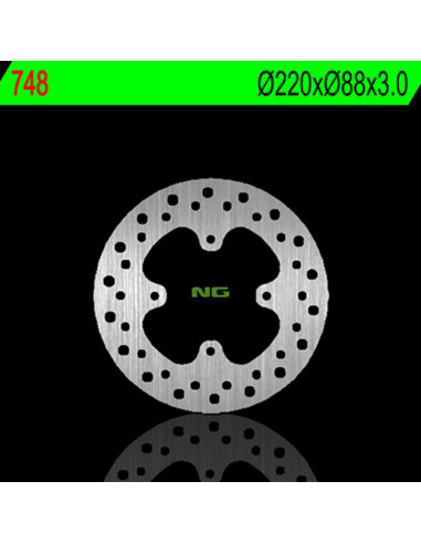 NG BRAKES Fix Brake Disc - 748