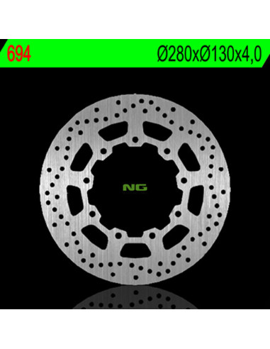 NG BRAKES Fix Brake Disc - 694