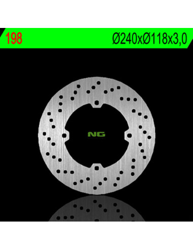 Disque de frein NG BRAKES fixe - 198