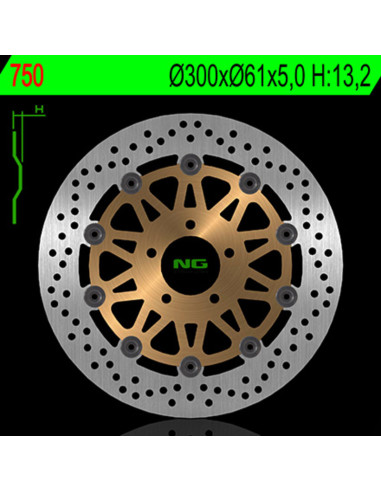 NG BRAKES FloatiNG BRAKES - 750