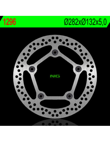 NG BRAKES Fix Brake Disc - 1296
