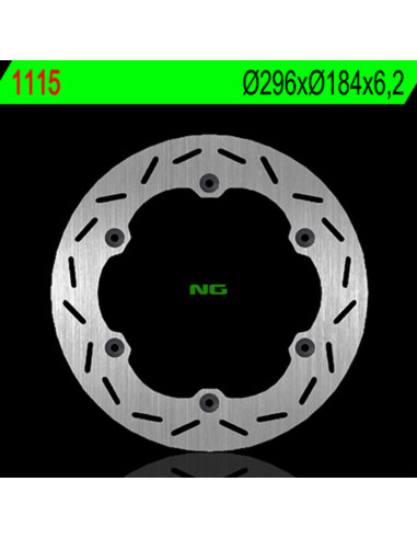 NG BRAKES Fix Brake Disc - 1115