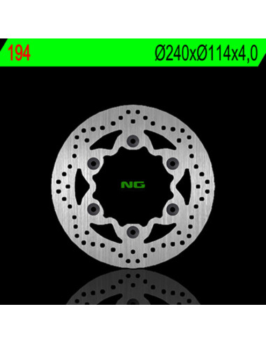 NG BRAKES Fix Brake Disc - 194