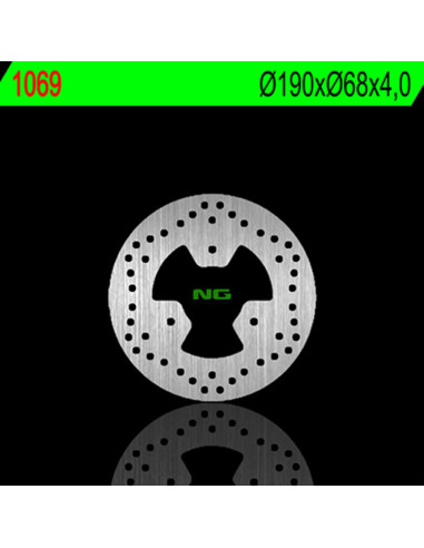 NG BRAKES Fix Brake Disc - 1069