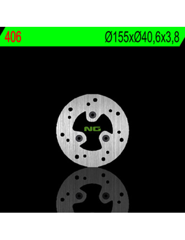 NG BRAKES Fix Brake Disc - 406