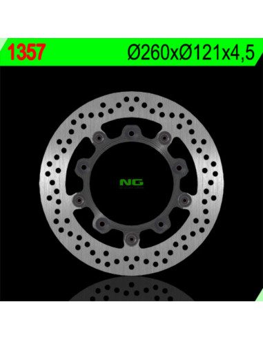 Disque de frein NG BRAKES flottant - 1357