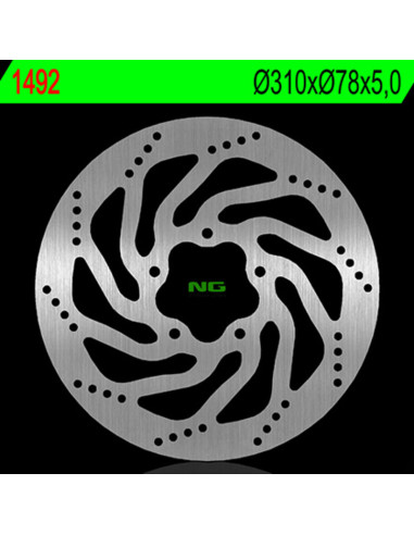 NG BRAKES Fix Brake Disc - 1492