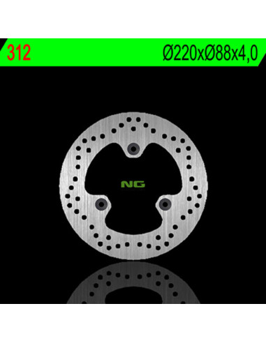 NG BRAKES Fix Brake Disc - 312