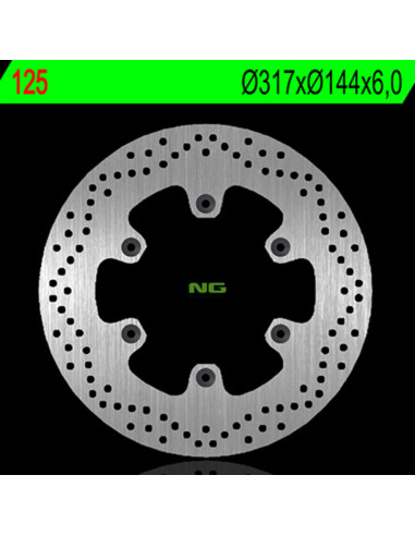 NG BRAKES Fix Brake Disc - 125