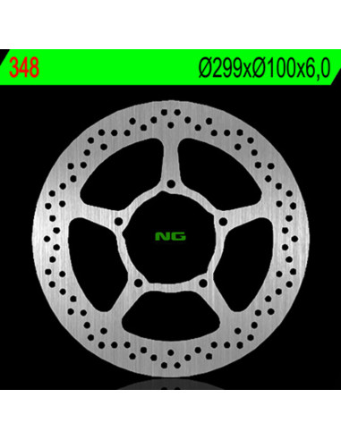 NG BRAKES Fix Brake Disc - 348