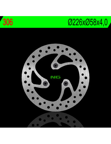 NG BRAKES Fix Brake Disc - 306