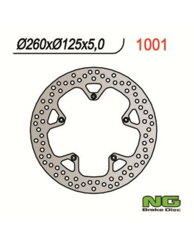 Disque de frein NG BRAKES fixe - 1001