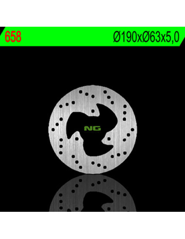 NG BRAKES Fix Brake Disc - 658