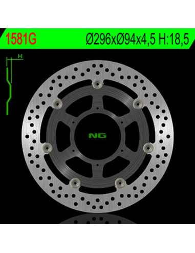 NG BRAKES FloatiNG BRAKES - 1581G