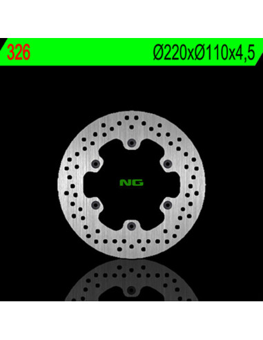 NG BRAKES Fix Brake Disc - 326