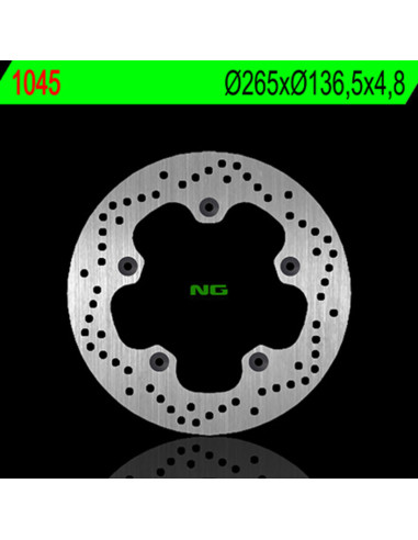 NG BRAKES Fix Brake Disc - 1045
