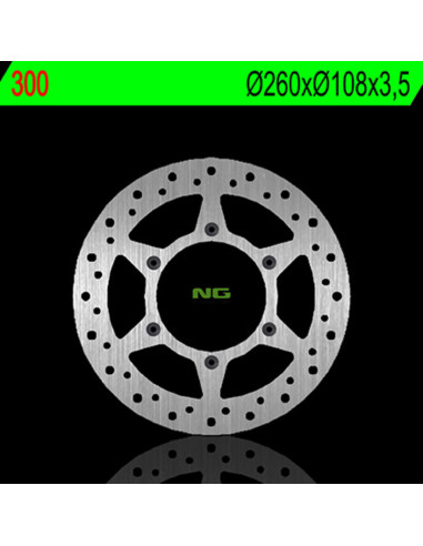 Disque de frein NG BRAKES fixe - 300