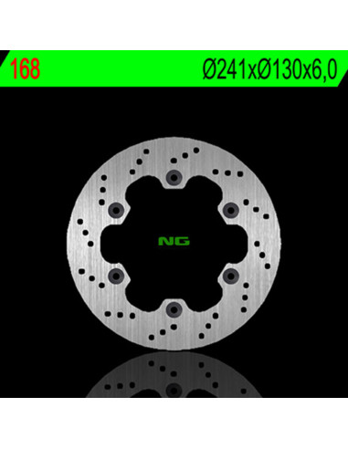 NG BRAKES Fix Brake Disc - 168