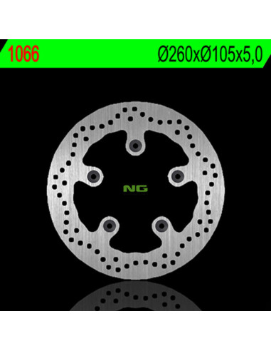 NG BRAKES Fix Brake Disc - 1066
