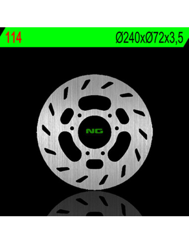 NG BRAKES Fix Brake Disc - 114