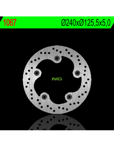 NG BRAKES Fix Brake Disc - 1067
