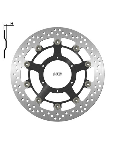 Disque de frein NG BRAKES Flottant - 1808G