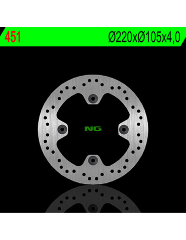NG BRAKES Fix Brake Disc - 451