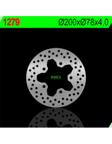 NG BRAKES Fix Brake Disc - 1279